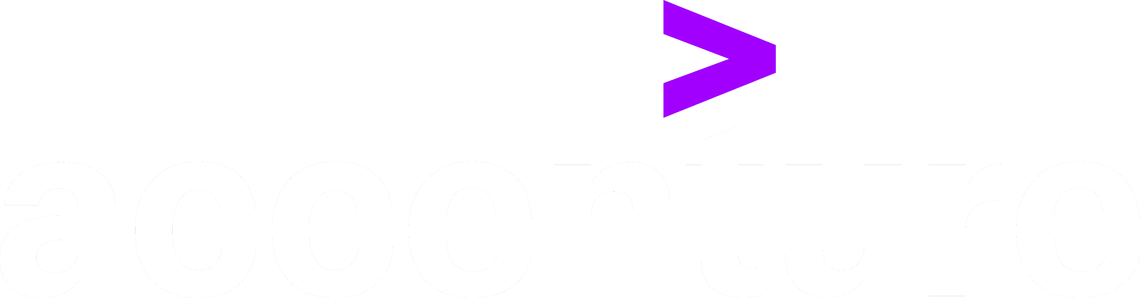accenture white logo