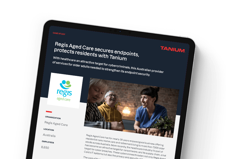 Imagen destacada para móvil: caso de estudio de Regis Aged Care