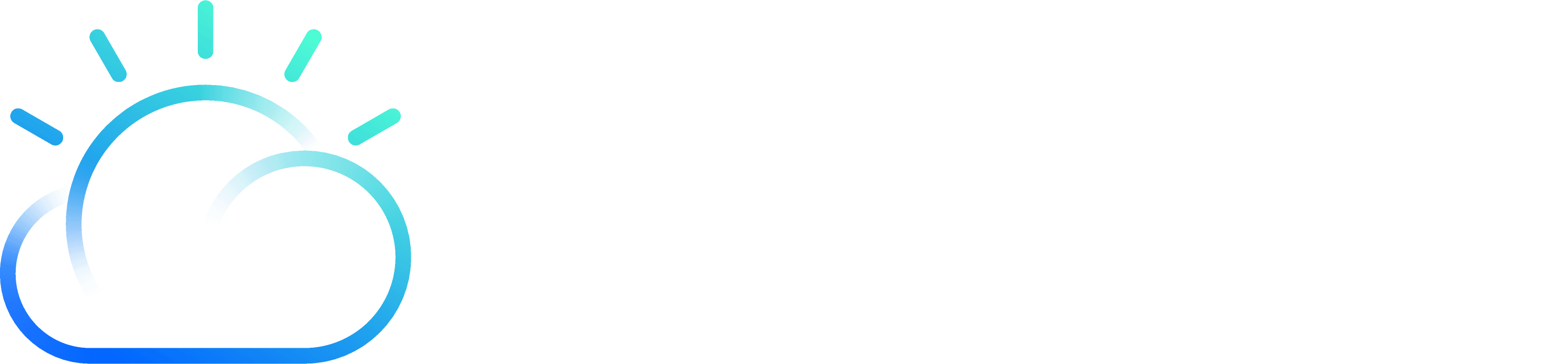 IBM Cloud white logo