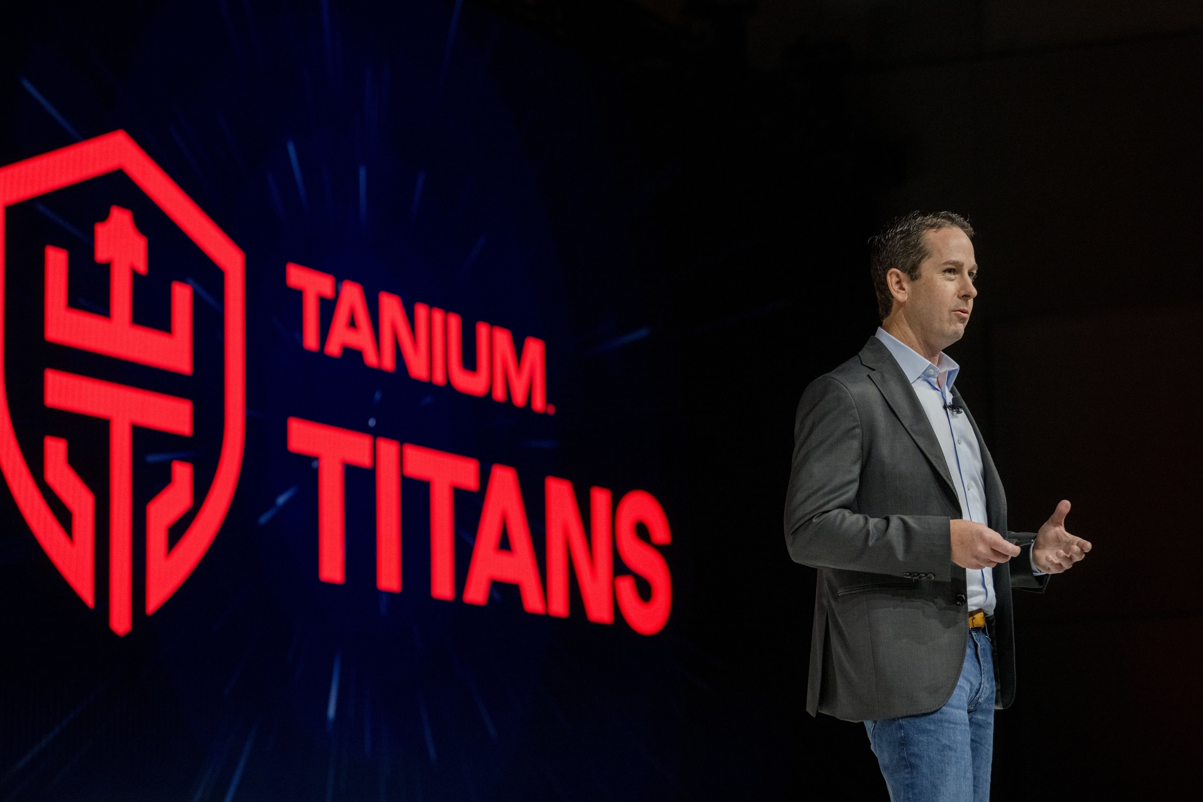 Imagen de Charles Ross, director de atención al cliente de Tanium