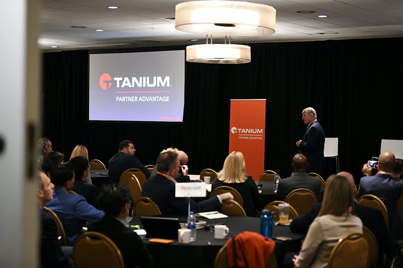 Interfaz de configuración de políticas de Tanium