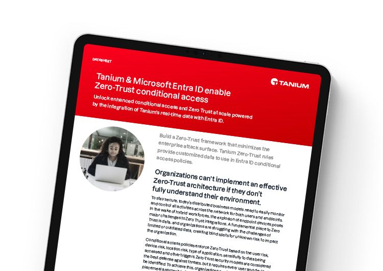 imagen destacada móvil. Hoja de datos de Entra ID Zero Trust