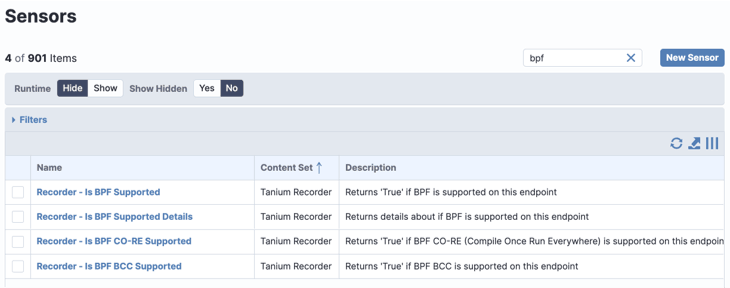 Captura de pantalla: «Threat Response» ahora es compatible con el filtro de paquetes ampliado de Berkeley (eBPF), lo que ofrece una forma segura de utilizar el núcleo de Linux
