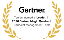 Tanium fue nombrada líder en el Cuadrante Mágico de Gartner 2026 : Endpoint Management Tools