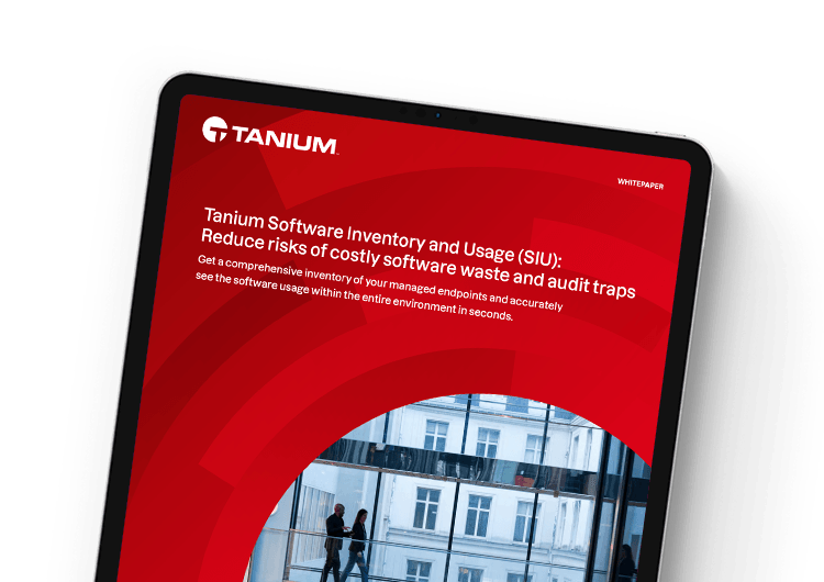 Imagen destacada para móvil: documento técnico de Tanium SIU