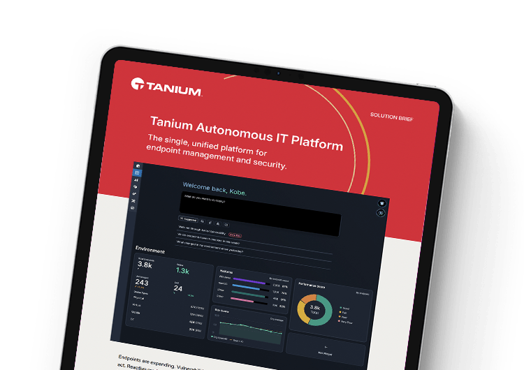 Autonomous IT Platform Solution Brief mobile image