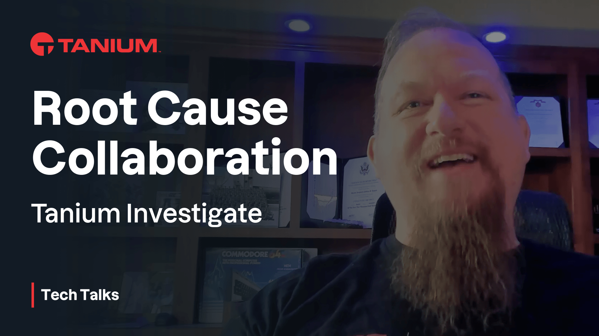 Miniatura del video para Colaboración en causa raíz con Tanium Investigate - Tanium Tech Talks #125