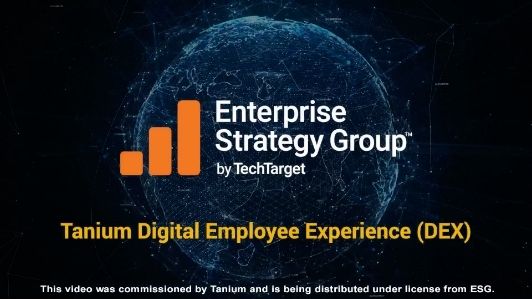Enterprise Strategy Group Strategy Group™ by TechTarget. Experiencia digital del empleado (DEX) de Tanium